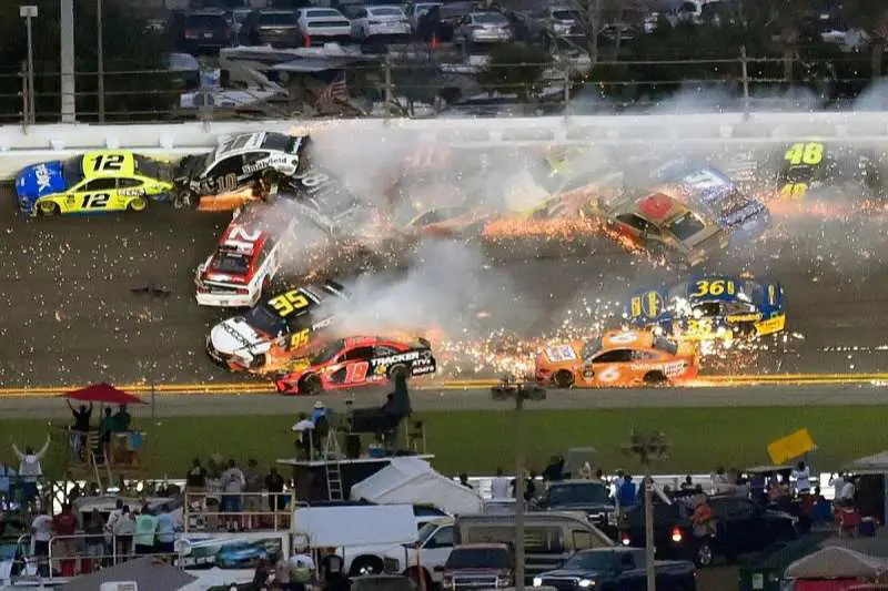 NASCAR wreck