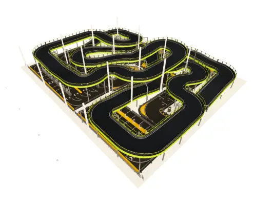 Andretti Karting track layout