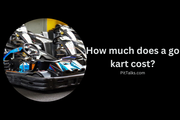 how much does a go kart cost? banner and racing go kart sitting