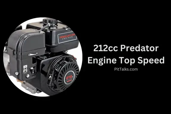 212cc Predator Engine with a white background