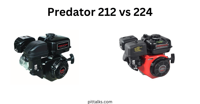 a direct visual comparison between the predator 212 and predator 224