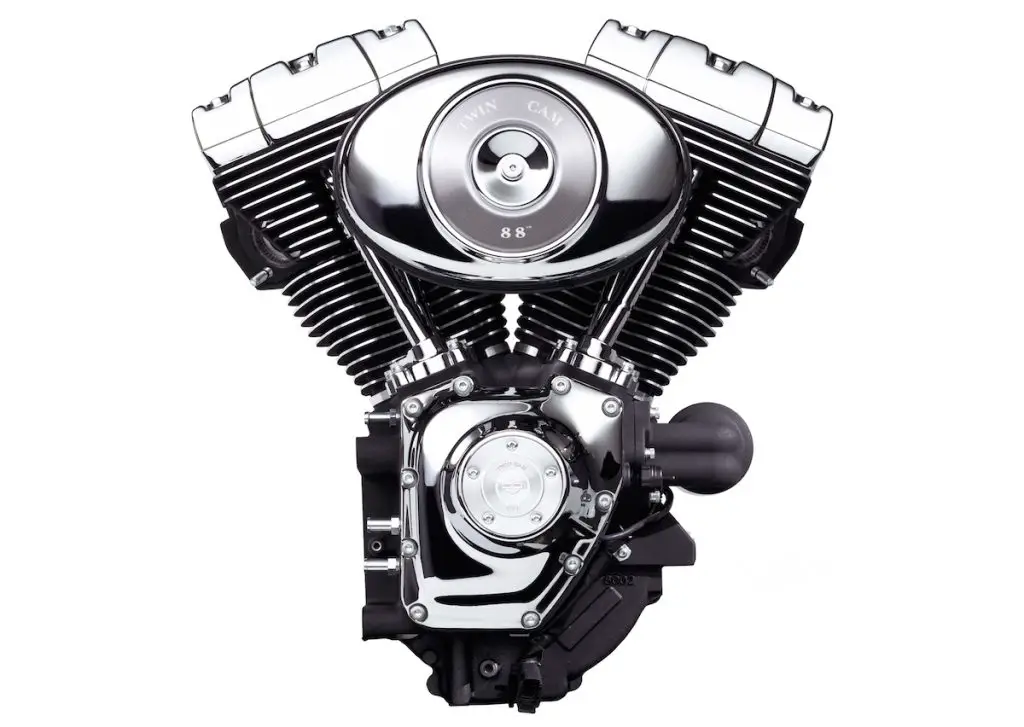Here's a picture of a Twin Cam engine from Harley Davidson.