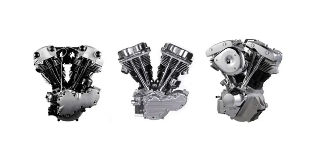 Series of engines used to introduce the Harley 103 and 107 comparison